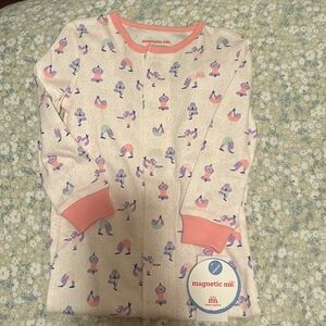 Zen Sloth Organic Cotton Magnetic Footie